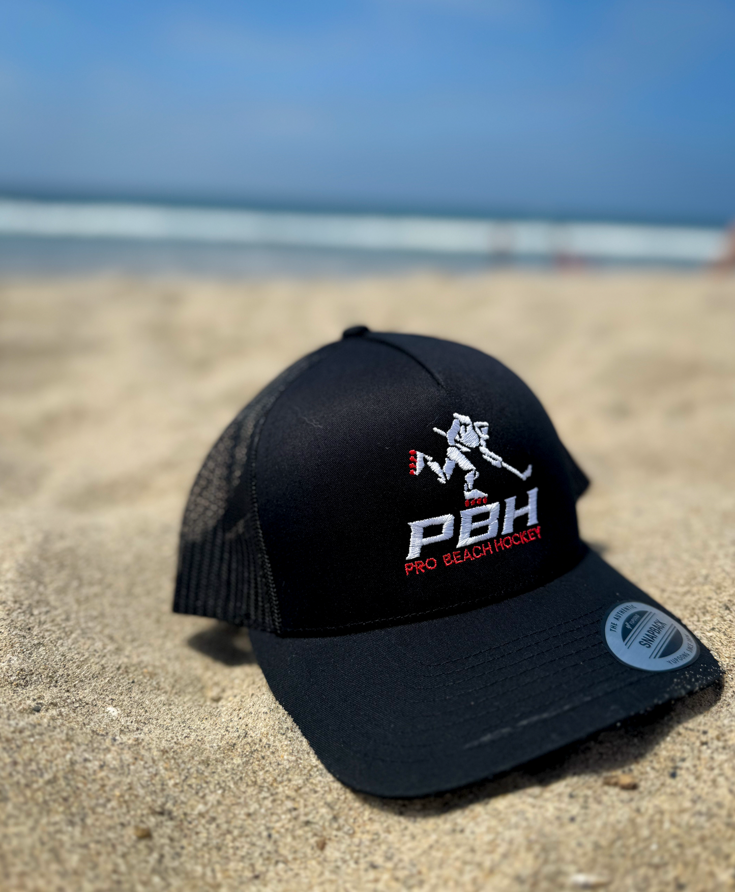 PBH Classic Black Trucker Hat