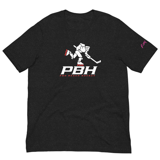 Pro Beach Hockey Logo Black T-Shirt